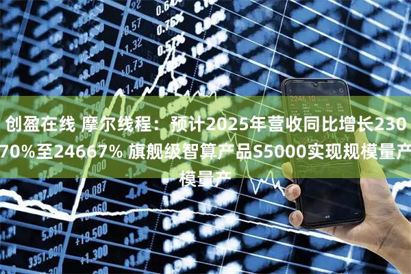 创盈在线 摩尔线程：预计2025年营收同比增长23070%至24667% 旗舰级智算产品S5000实现规模量产