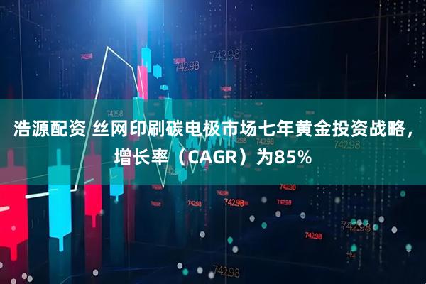 浩源配资 丝网印刷碳电极市场七年黄金投资战略，增长率（CAGR）为85%